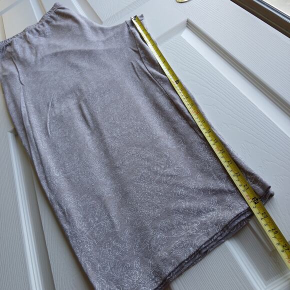 Tan Floral Print Pajama Pants 3X loungewear comfort sleepwear POCKETS plus size - Picture 11 of 12